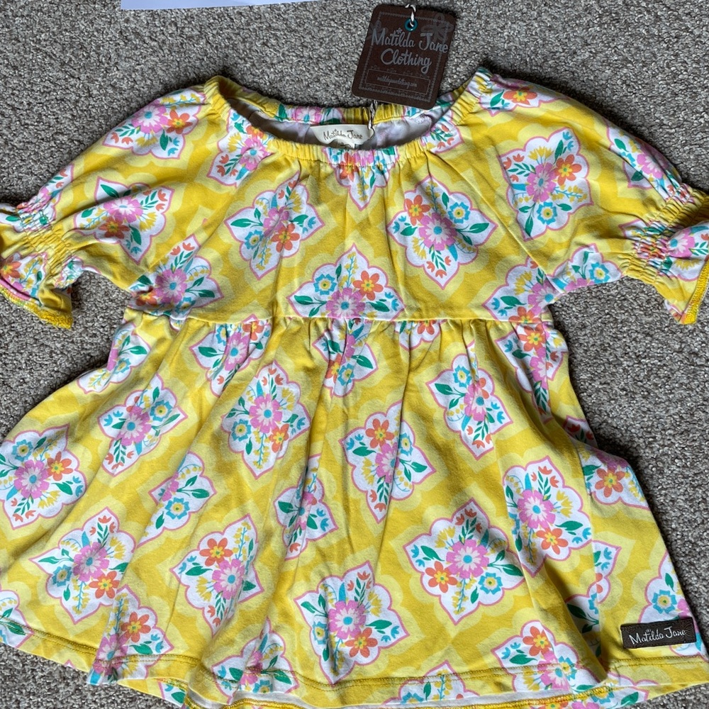 Matilda Jane yellow floral top